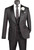 Falcone Young Man Black Designer Tuxedo Slim Fit 3 Pc. Prom Homecoming TVSJ-1 