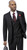  Men's Black 3 Piece Modern Fit Suit EJ Samuels M18022 