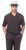  Men's Short Set All Black Outfit Montique 7696 | Size M 