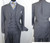  Men Church Suits Grey Slant Vest 4 Button 3 Piece Milano 5263v 