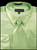  Daniel Ellissa Mens Apple Green Shiny Satin Dress Tuxedo Shirt Tie Set 3012 