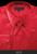  Satin Shirt Men Red Shiny Silky Tie Set DE 3012 