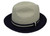  Capas Men's Straw Fedora Hats Navy Cream PC200 Size M 