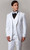  Wedding Suits for Men White 3 Piece Tuxedo MT400 