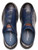  Mezlan Shoes Blue Slip On Hand Stained  Calico Deerskin  Fashion Sneaker 20947 