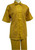  Prestige Mens Irish Linen Walking Suit Mustard Mesh LUX799 Size XL, 2XL 