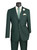  Vinci Slim Fit Suit Young Men's Hunter Green Solid SC900-12 