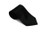  Solid Black Color Satin Tie and Hanky Set 