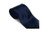  Solid Navy Blue Color Satin Tie and Hanky Set 