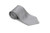  Solid Silver Color Satin  Tie and Hanky Set 