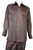  Canto Men's Shiny Denim Style Long Sleeve Walking Suit Copper 869 