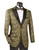  Vinci Mens Gold Black Paisley Designer Blazer Tuxedo Jacket BF-2 