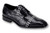  Steven Land Black White Woven Leather Dress Shoes SL0013 Size 13 