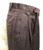  Tiglio Men's Plaid Wool Wide Leg Pants Burgundy Blue TL4179/3 