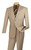  Executive Suit Men's Beige Heather Fabric Classic Fit Vinci Vents 2LK-1 