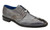  Belvedere Mens Gray Crocodile Lizard Shoes Valter 