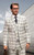  Statement Men's Wool Plaid Fashion Suit Ivory 3 Piece Monari 