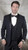 Statement Men's Fashion Navy  Modern Fit 3 Piece Prom Tux DB Vest Statement MGM 