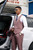  Stacy Adams Mens Windowpane Suit Wine Summer Modern Fit SM152H1-162 