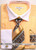  DE Mens Mustard Loud Stripe French Cuff Dress Shirt Tie Sets DS3787P2 Final Sale 