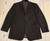  Mens Dark Brown 3 Button Velvet Jacket Z833GA Size 46L Final Sale 