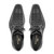  Mezlan Mens Black Crocodile Shoes Plain Toe Size 12 Final Sale 