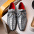  Marco Di Milano Men's Gray Hornback Derby Dress Shoe Cancun 