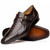  Marco di Milano Dress Shoes Brown Croco Lizard Monkstrap Toluca 