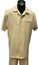  Dreams Mens Yellow Patterned Short Sleeve Walking Suit 265-37 Size 3XL Final Sale 