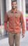  Prestige Men's Rust Herringbone Jacket and Pants Set CSL-6675 