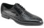  Giovanni Mens Leather Oxford Dress Shoes Black Croco Mason 