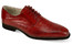 Giovanni Mens Leather Oxford Dress Shoes Red Croco Mason
