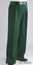  Fratello Mens Dark Green Wide Legged Pants Baggy Leg Slacks DP-106  Size 36/30 Final Sale 
