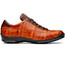 Marco Di Milano Alligator/ Ostrich Brandy Brown Tennis Shoes Saulo