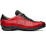 Marco Di Milano Alligator/ Ostrich Red Black Sneakers Saulo