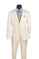 Mens Skinny Fit Travel Suit 2 Piece Bone Beige SDX-3