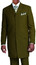 Milano Green Zoot Suit 2 Piece Long Jacket Baggy Pants 903P