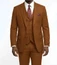  Pacelli Fashion Suit Lapel Vest Pleated Pants Bronze Brown Cameron 