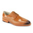 Giovanni Mens Tan Moc Toe Lace Shoes Asher