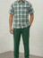 Dreams  Lime Green/ Off White  2 Piece  Resort Plaid Sets Reza 285-14