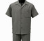  Dreams Mens Steel Gray Textured Pattern Short Sleeved Walking Suit Fino 277-35 