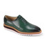  Giovanni Mens's Green Casual Oxford Lace Up Shoes Ruben 