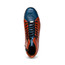 Milano Genuine Alligator Lace Up Fashion Boots Blue/ Cognac Hermond