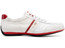 Marco Di Milano Ostrich Calfskin White Designer Sneaker Portifino