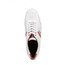 Marco Di Milano Ostrich Calfskin White Designer Sneaker Portifino