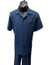  Dreams Mens Navy Patterned Short Sleeve Walking Suit  Skipper 265-01 