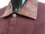  Pronti Mens Burgundy Croc Trim Shirt and Pants Outfit SP8201 