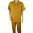 Dreams Mens Mustard Short Sleeve Walking Suit Daytona 256-27   Dreams Mens Mustard Short Sleeve Walking Suit Daytona 256-27