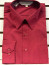 Men's Burgundy Color Regular Fit Dress Shirt Henri Valdise Size 16.5 Final Sale