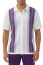 Silversilk Mens Walking Suit Purple Knit Front Outfit Summer 21012